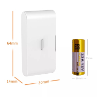 Home-locking glasbreuk detector met SOS knop. D-T-121